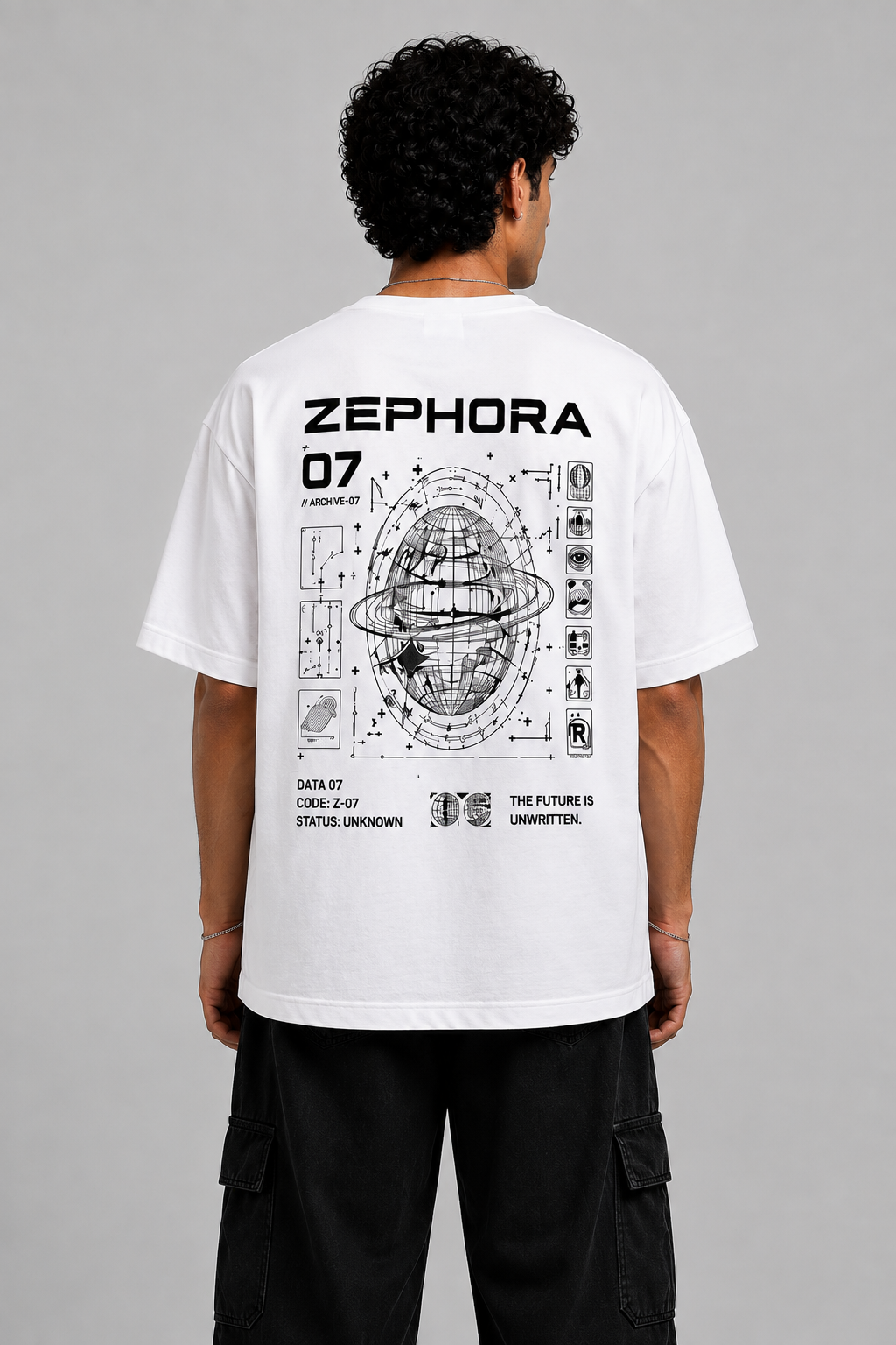 Zephora Archive 07 Graphic Oversized T-Shirt