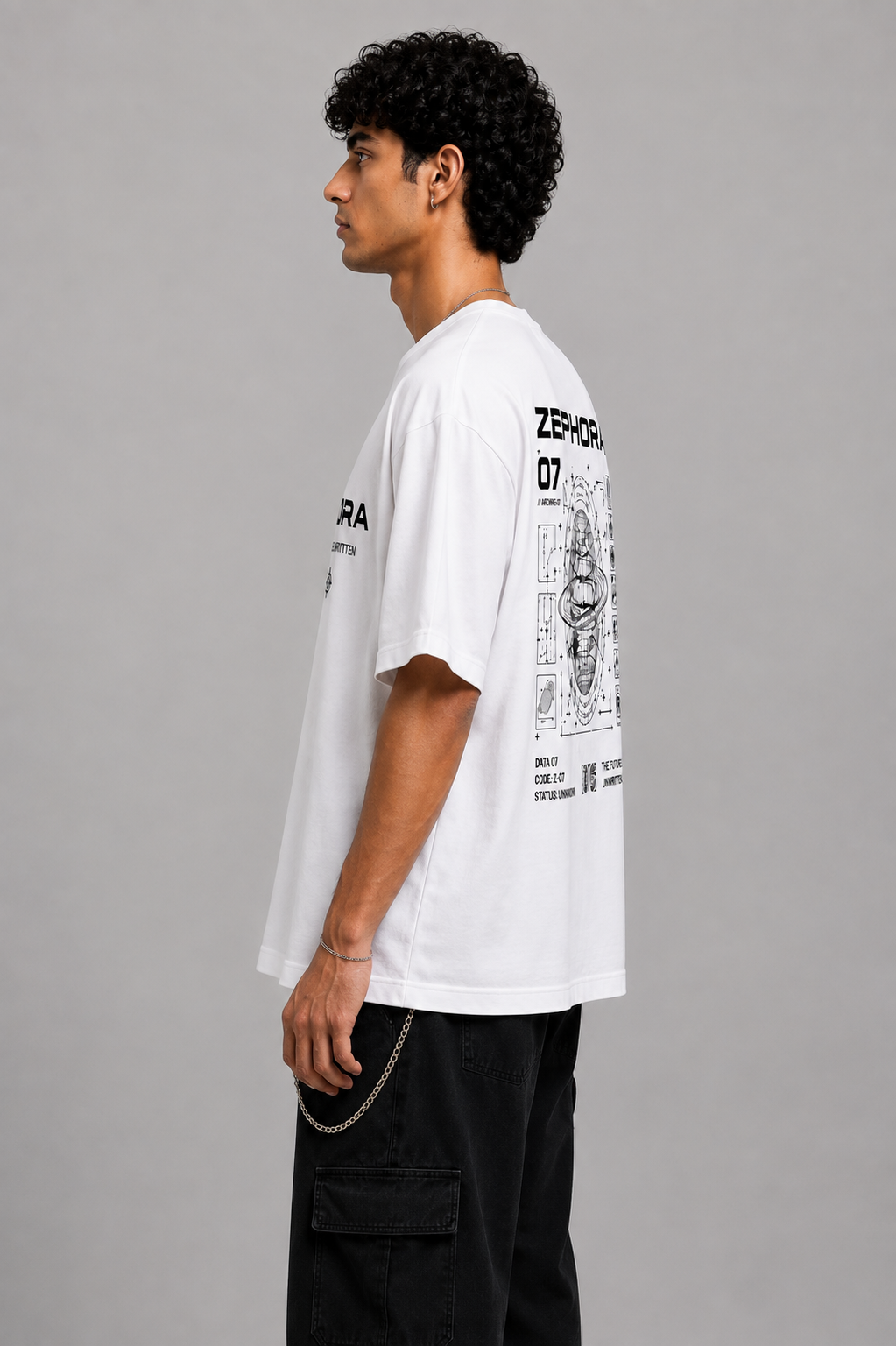 Zephora Archive 07 Graphic Oversized T-Shirt