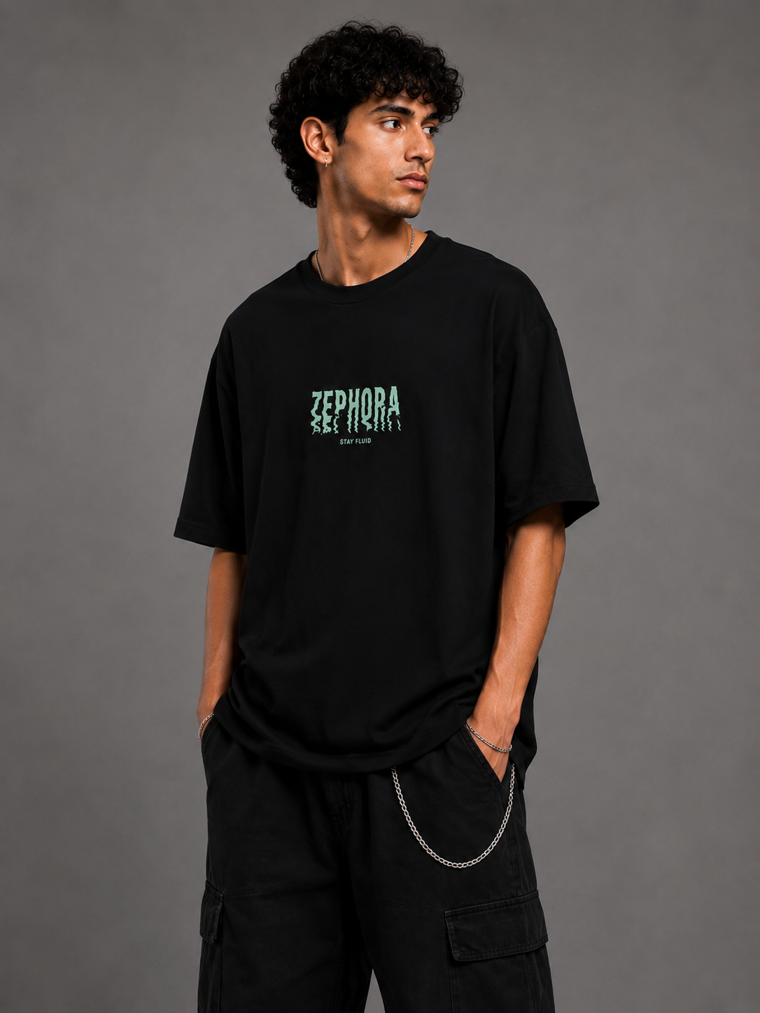 Zephora Flow State Graphic Oversized T-Shirt