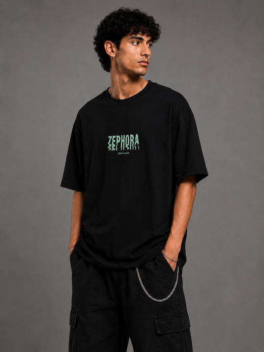 Zephora Flow State Graphic Oversized T-Shirt