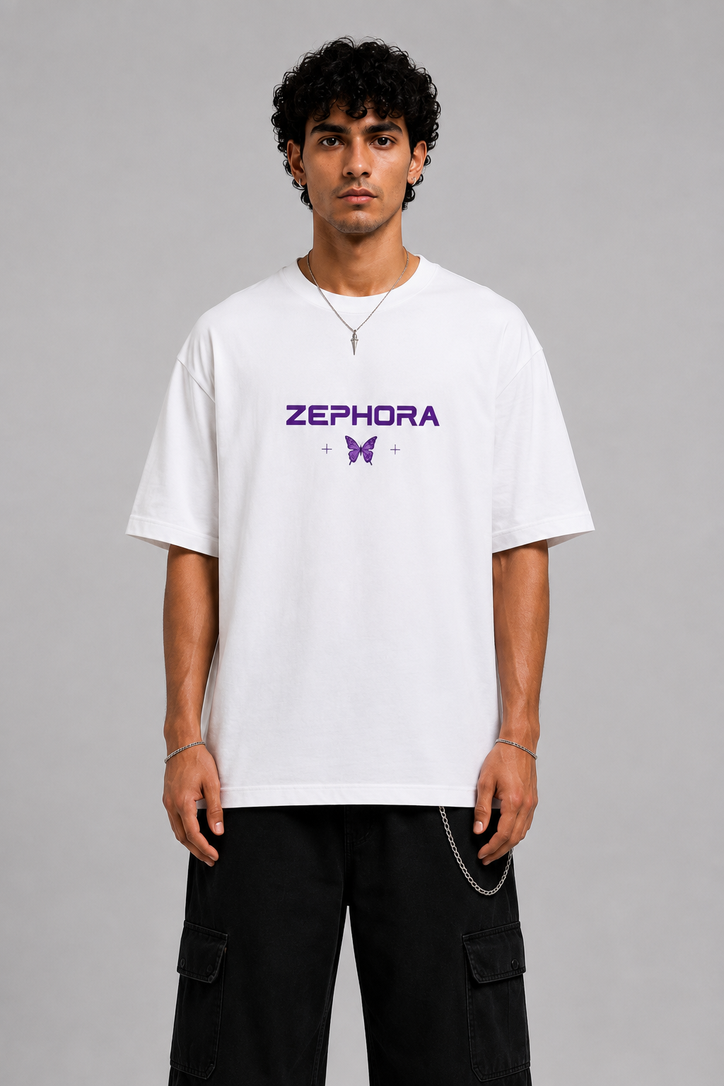 Zephora Butterfly Effect Graphic Oversized T-Shirt