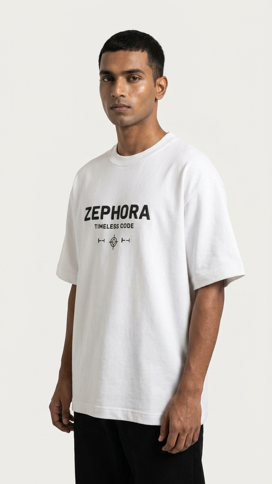 Zephora Be The Signal Graphic Oversized T-Shirt